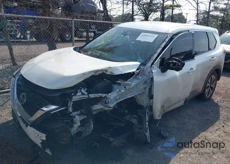 2021 Nissan Rogue Sv Intelligent Awd z USA, uszkodzony, nr VIN 5N1AT3BB4MC755647